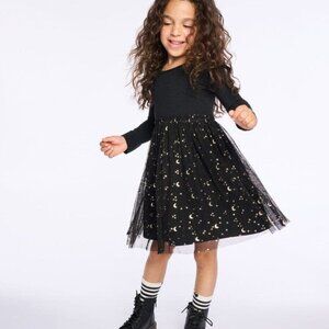 Hanna Andersson Halloween Dress In Soft Tulle Girls Sz 6/7